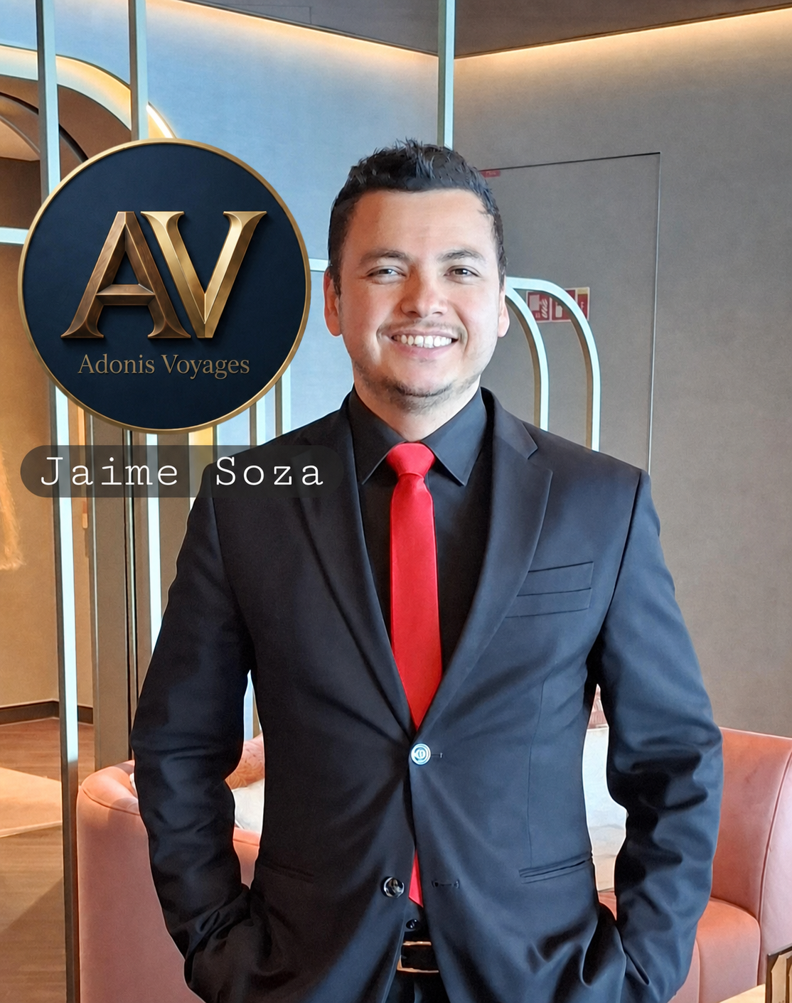 Jaime Soza, founder of Adonis Voyages